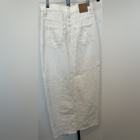 Derek Lam 10 Crosby | Lu High-Rise Denim Maxi Skirt - Picture 3 of 5